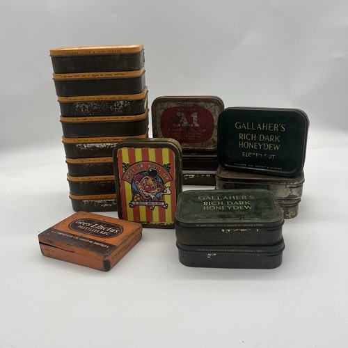 Vintage tabacco tin job lot - tabacco,