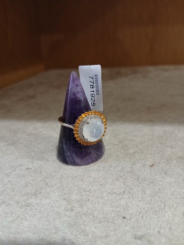 Sterling silver moonstone - sterling, fire