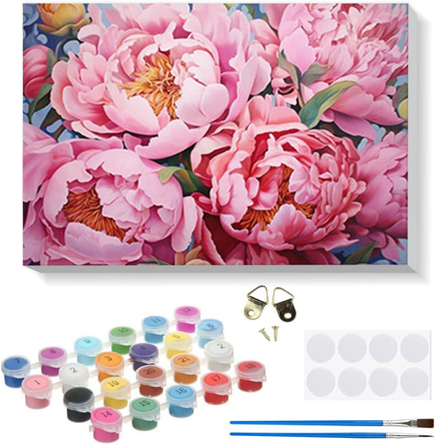 Flower paint numbers - flower, by