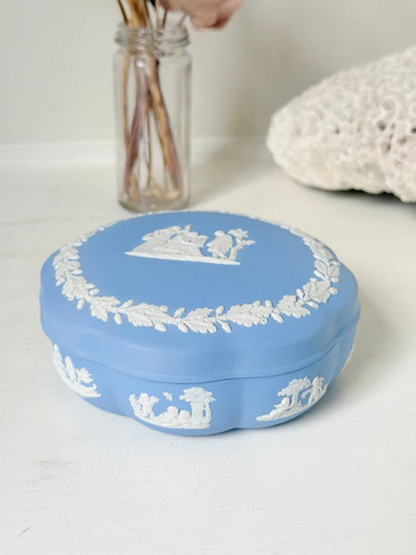 Vintage wedgwood pale blue - vintage,