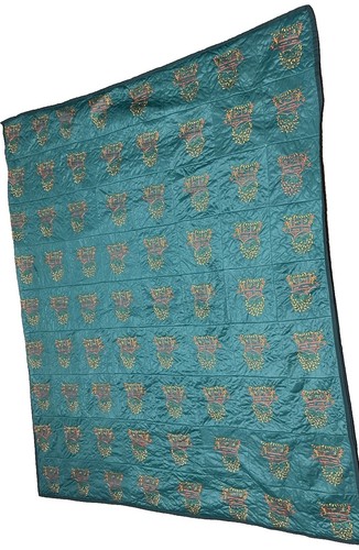 Vintage satin embridered - vintage,