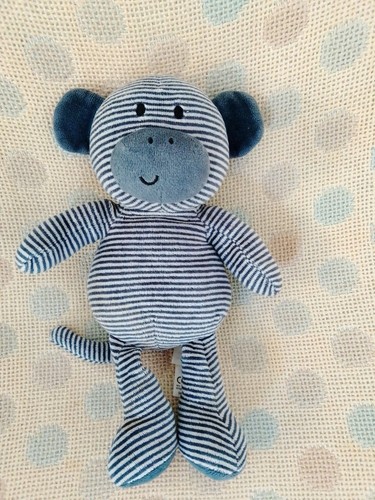 Mothercare navy striped monkey - mothercare,