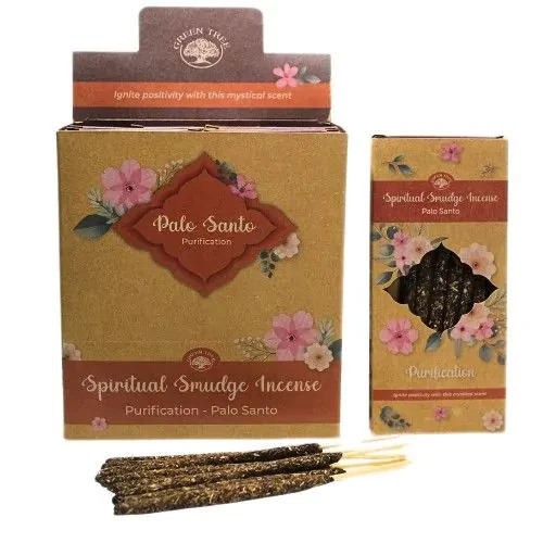 Green tree palo santo smudge - palo,