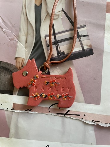 Radley orange leather - leather, dog