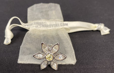 Swarovski Crystal Flower W/