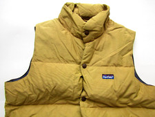 Penfield men's padded gilet XS mustard 60/40 cotton/nylon LJKTC228