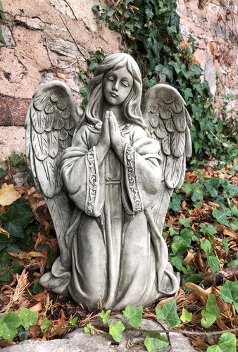Praying angel garden - angel,