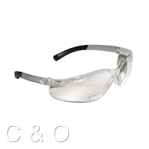 Bifocal safety glasses 2 00 - bifocal, 2.00