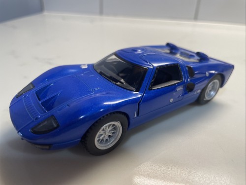 Blue kinsmart 1966 ford gt40 - ford,