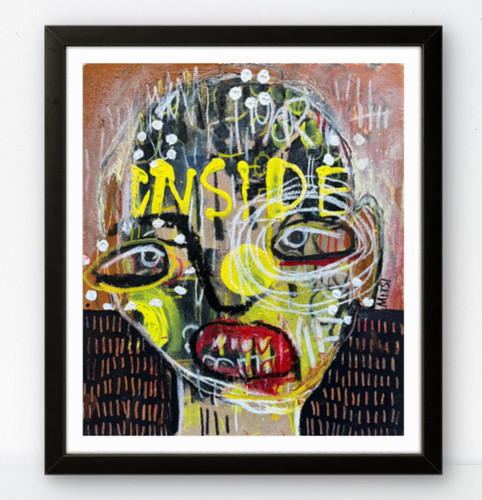 Inside original outsider art - original,