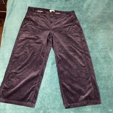 PER UNA M&S BLUE CORD TROUSERS