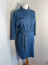Phase Eight denim dress 16 R