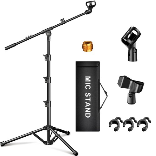 Microphone stand tripod boom - tripod,