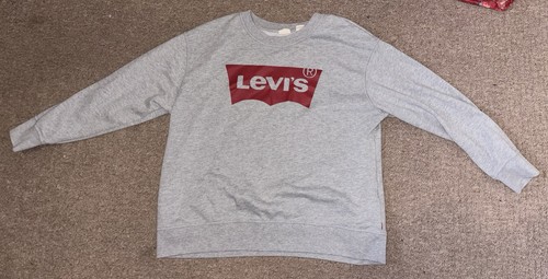 Levi crew neck sweatshirt - neck,
