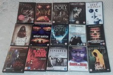Horror DVD collection job lot bundle x 15