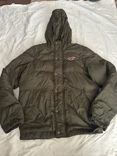 Hollister puffer coat - puffer, down
