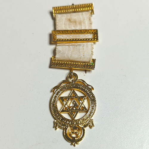 Royal arch masonic gilt - masonic,