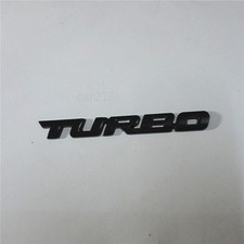 1x Small Matte TURBO Black