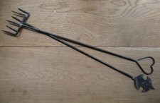Rustic vintage Toasting Fork for toasting barbecue/BBQ/Open Fires, Camping
