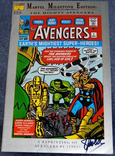 The avengers signed stan - the,