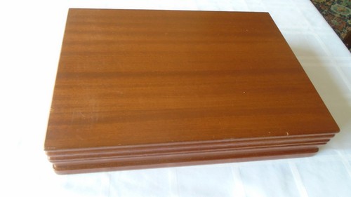 Mahogany cutlery box large - mahogany,