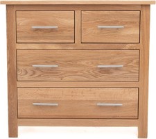 Oak Sideboard 2+2 Cupboard