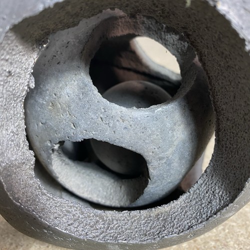 Rough cast iron - cast, heavy