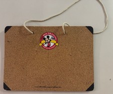 Walt Disney World Pin Trading Around The Word Original Hanging Corkboard 2003