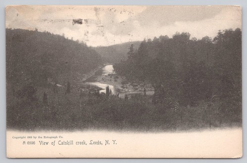 Catskill creek leeds 1906 - catskill, ny