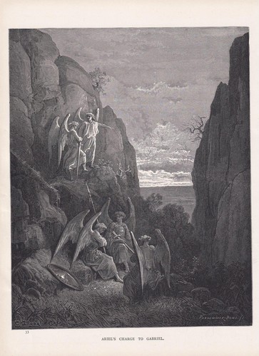 1870 gustave dore - 1870, print