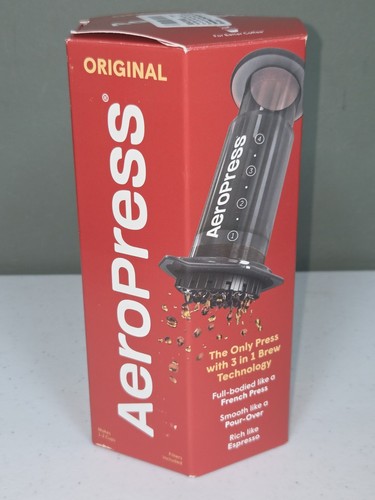 New sealed aeropress - &, sealed!