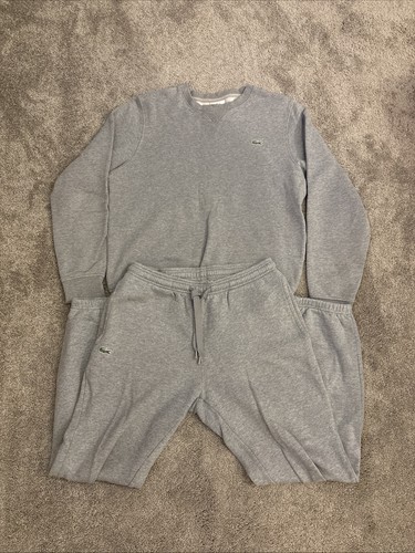 Lacoste grey tracksuit size - size, 3