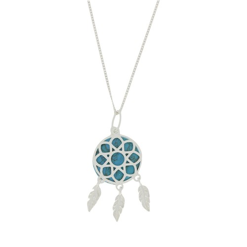 Ladies turquoise sterling - ladies,