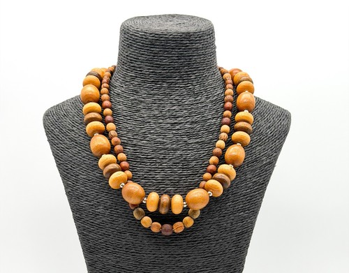 Boho chunky wooden bead - chunky,