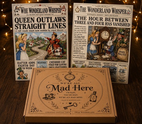 Alice wonderland gift mad - alice,