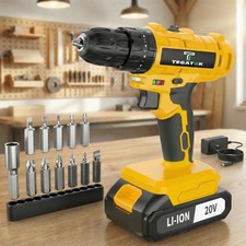 Cordless drill, including