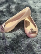 Vivienne Westwood x Melissa Sweet Love Blush Orb Flat Shoes Brand New Size 3