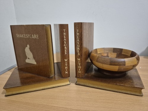 Vintage wooden shakespeare - vintage,