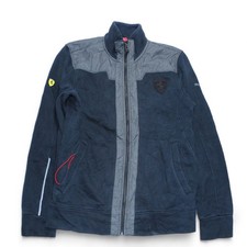 Puma Ferrari Zip Jacket Mens Medium Navy Sports Vintage Y2K Racing Logo F1