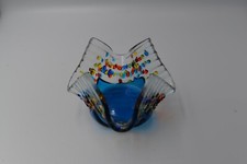 Curved Sparkles Glass Tealight