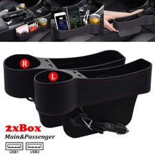 Dual usb car seat organizer - seat,