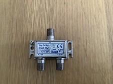 Technetix ESX-02  2-Way Splitter 5-1218Mhz - Virgin Media, Sky, Freeview