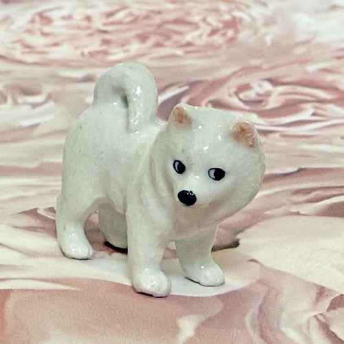 Eskimo puppy dog minifig - dog, mini