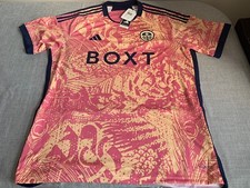 Leeds United 23/24 3rd Kit Adidas ‘fruit Salad’ 24” Pit To Pit BNWT