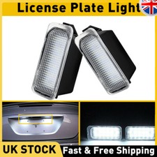 2x LED Licence Number Plate