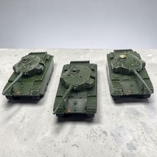 Dinky 651 Centurion Tanks x 3