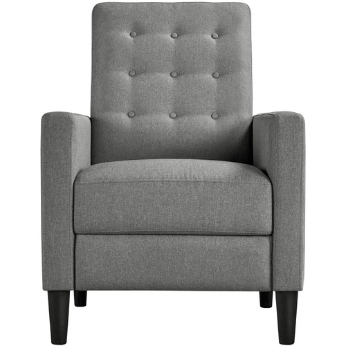 Grey modern recliner chair - grey,