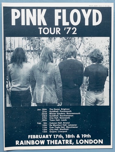 Pink floyd 1972 - floyd, original