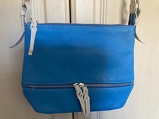 HOTTER Lydia blue & cream