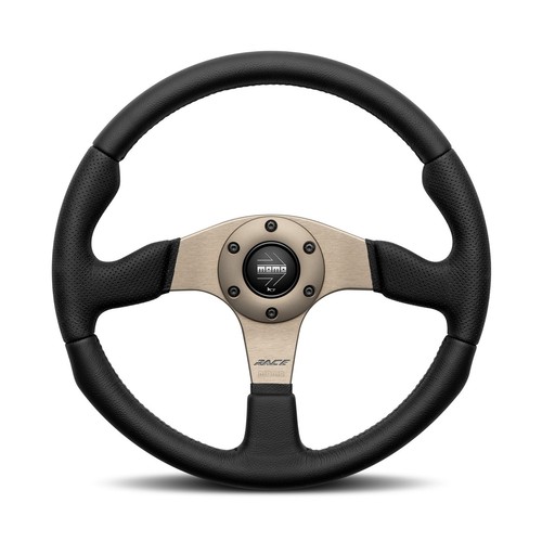 Momo race black leather - momo,